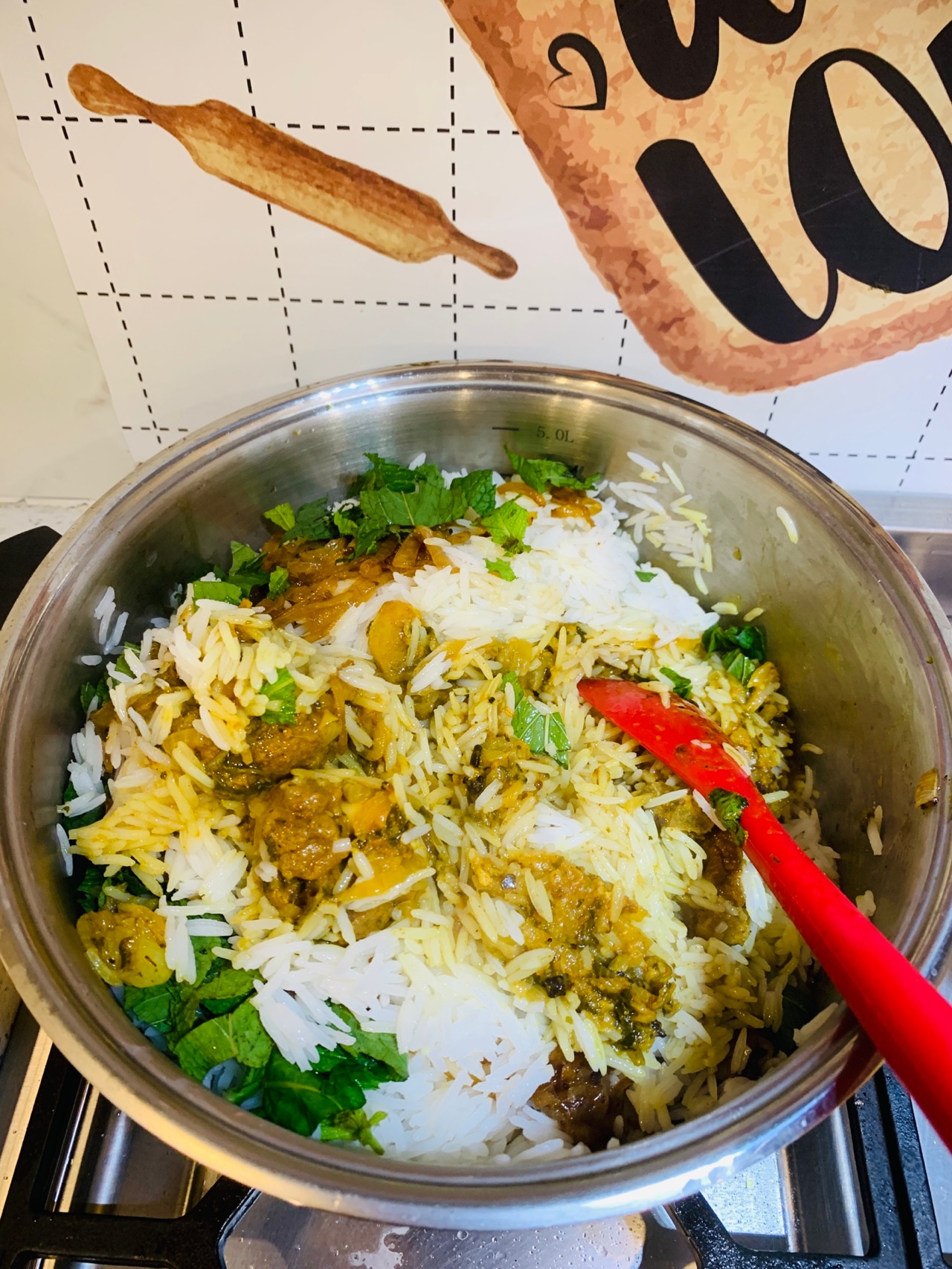 印度羊肉炒饭