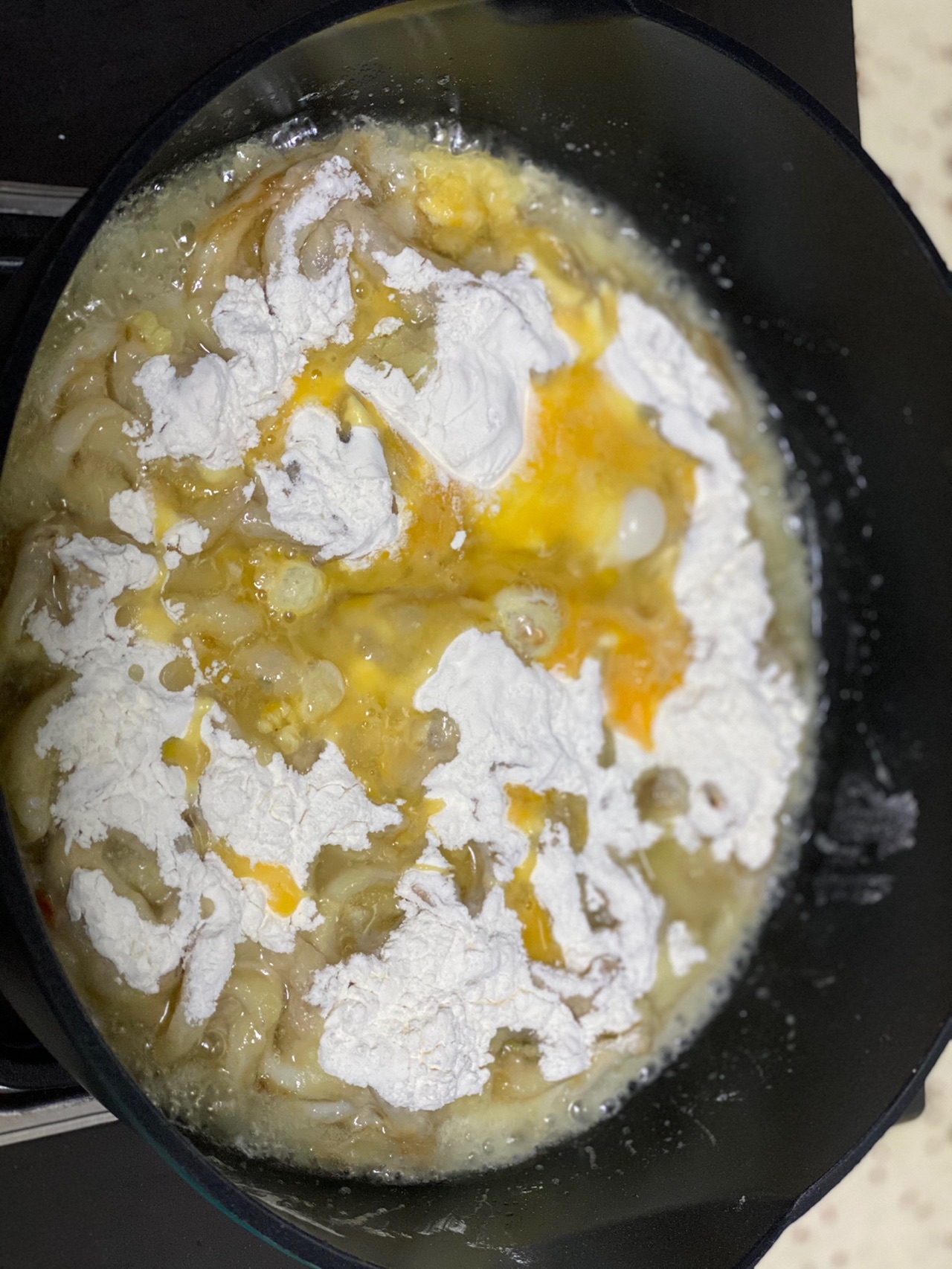 银鱼煎饼