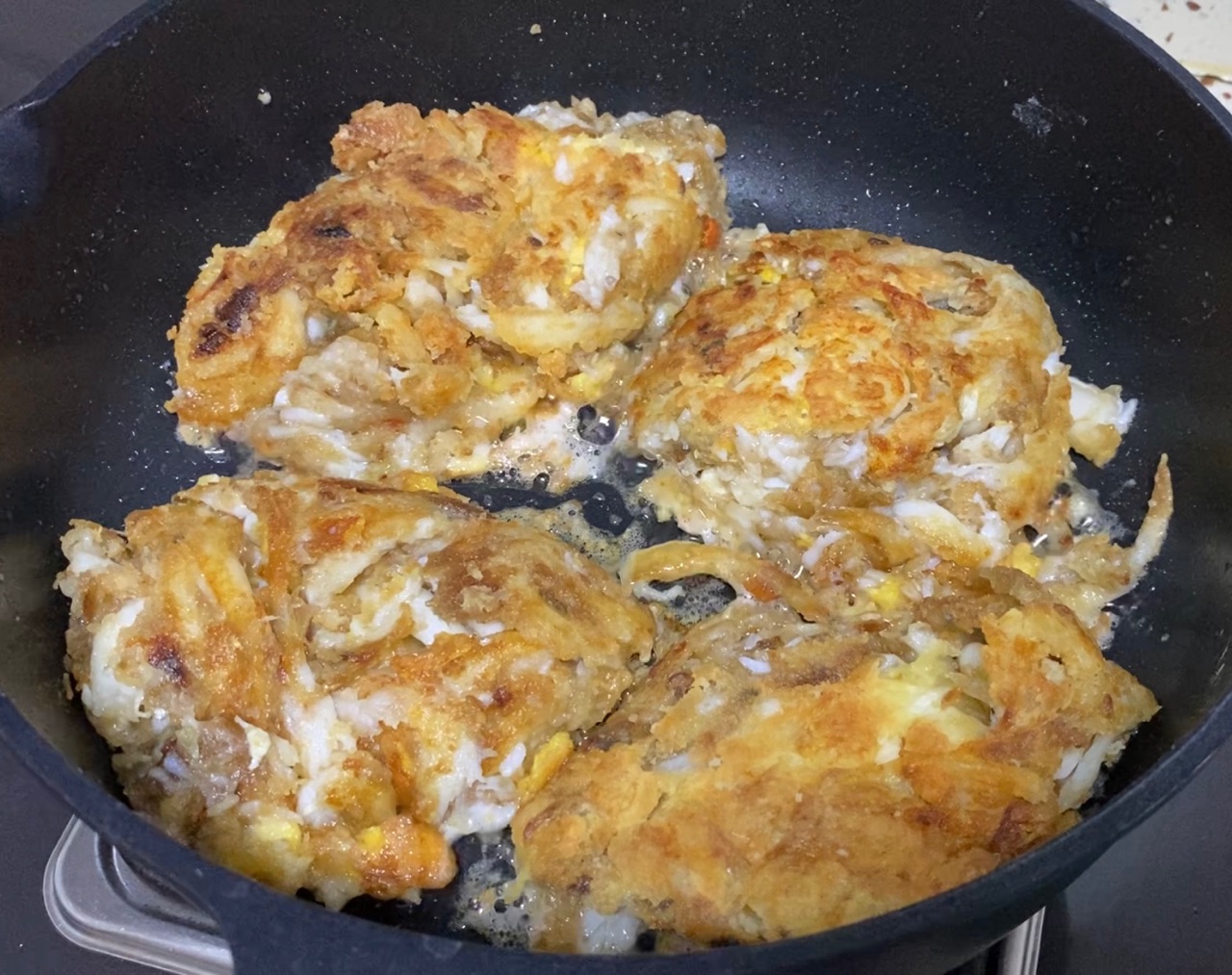 银鱼煎饼