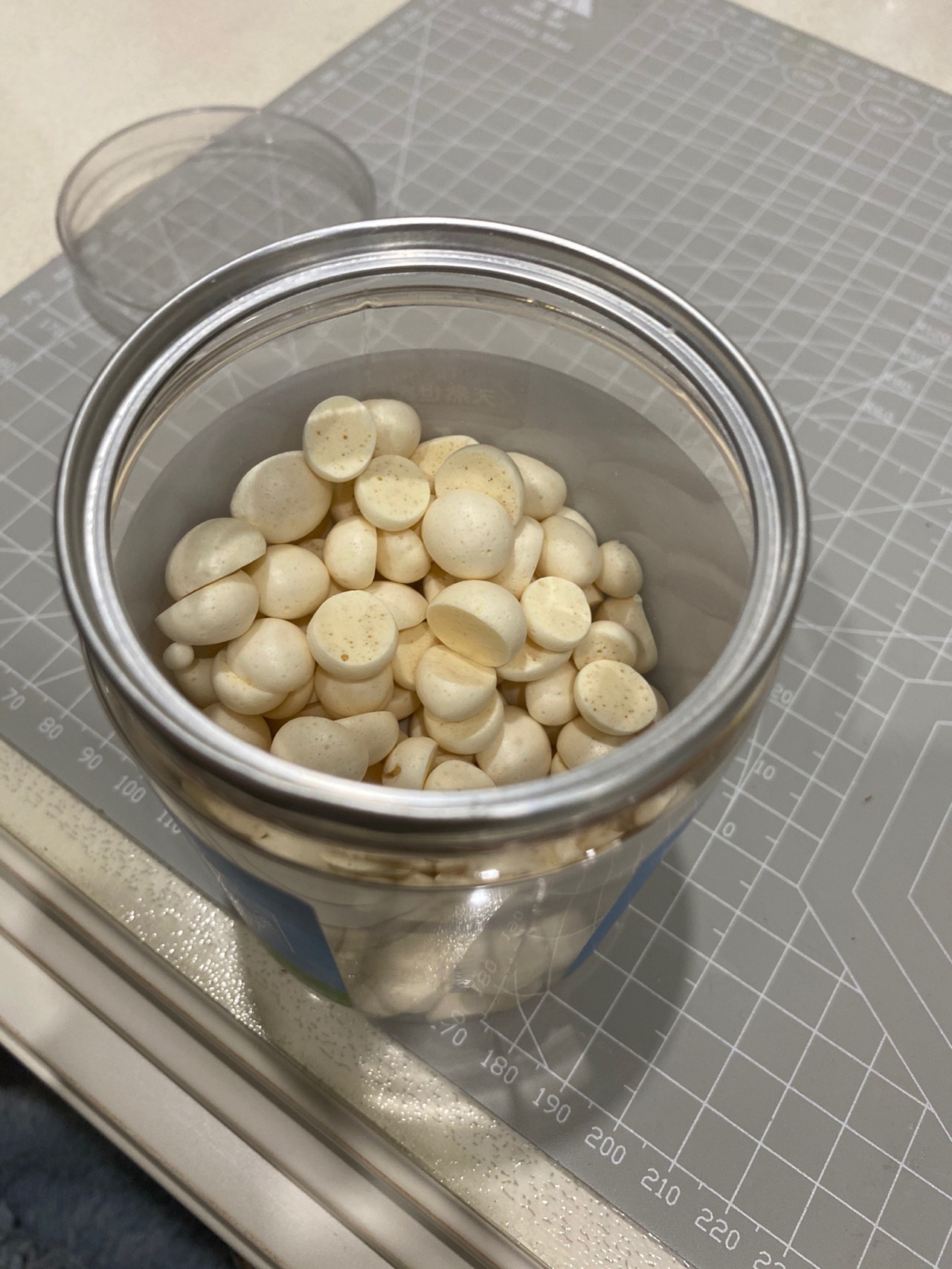 婴儿奶粉蛋白溶豆