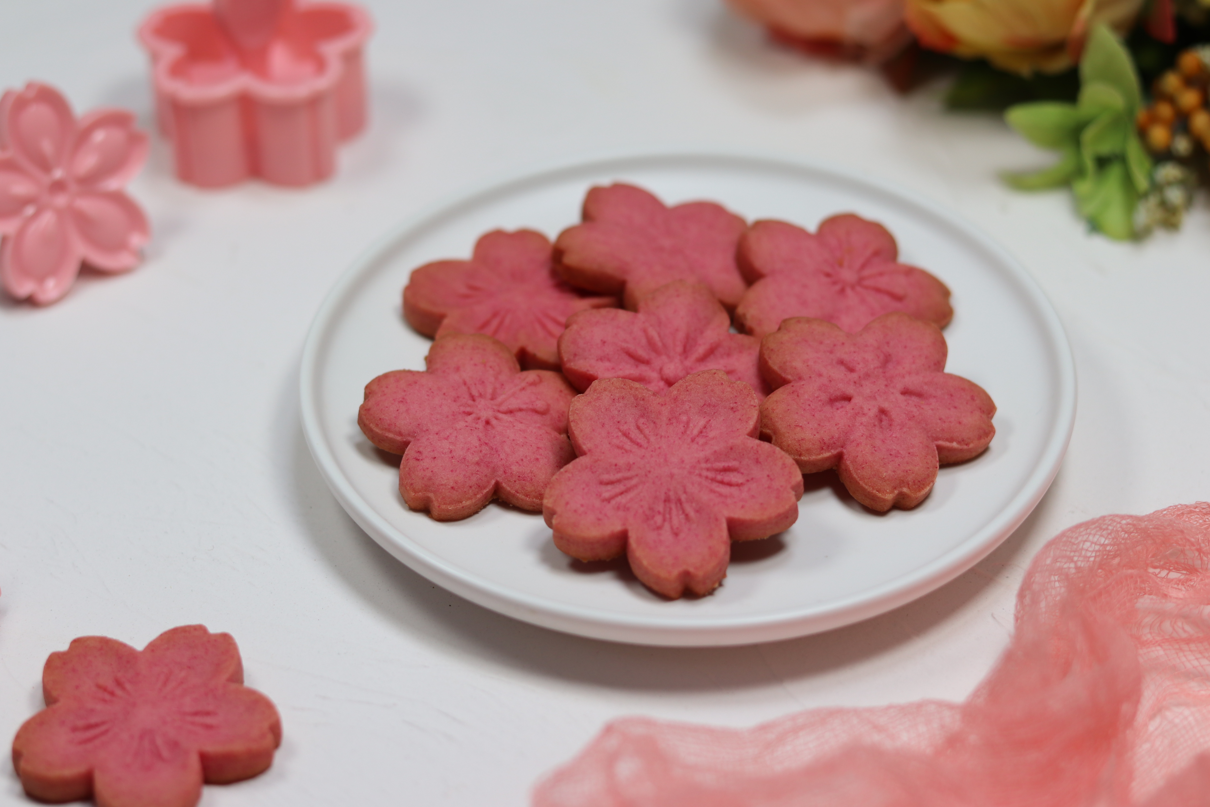 樱花饼干