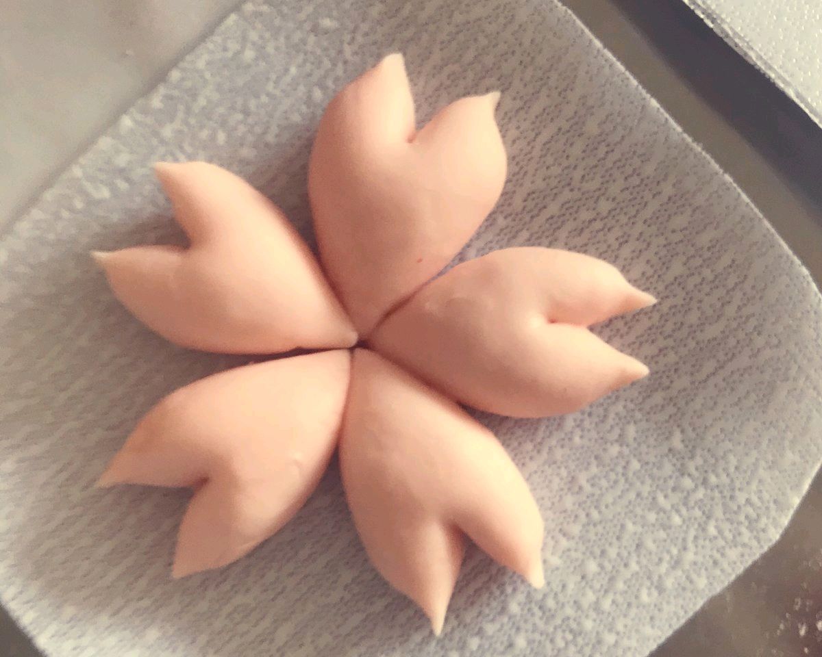 樱花馒头（粉色大揭秘）