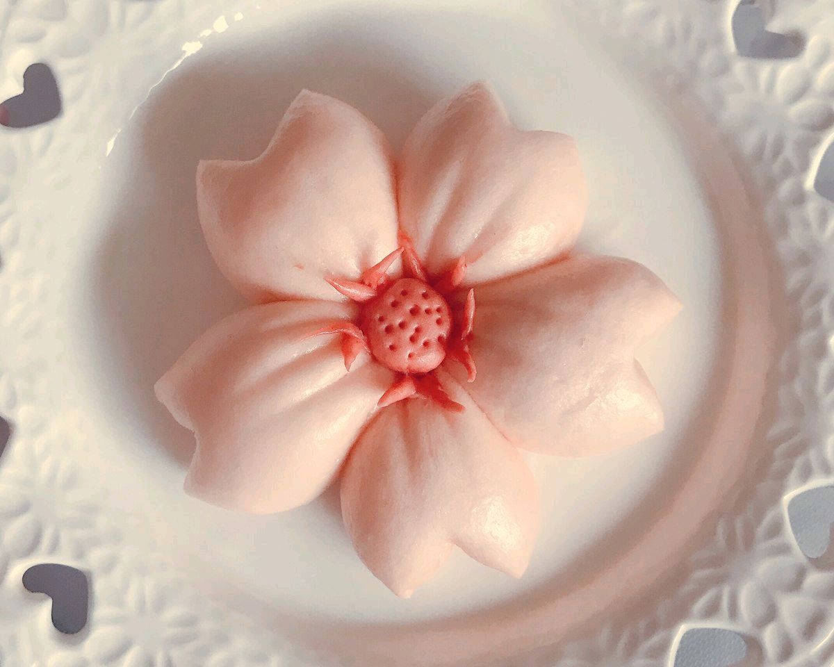 樱花馒头（粉色大揭秘）