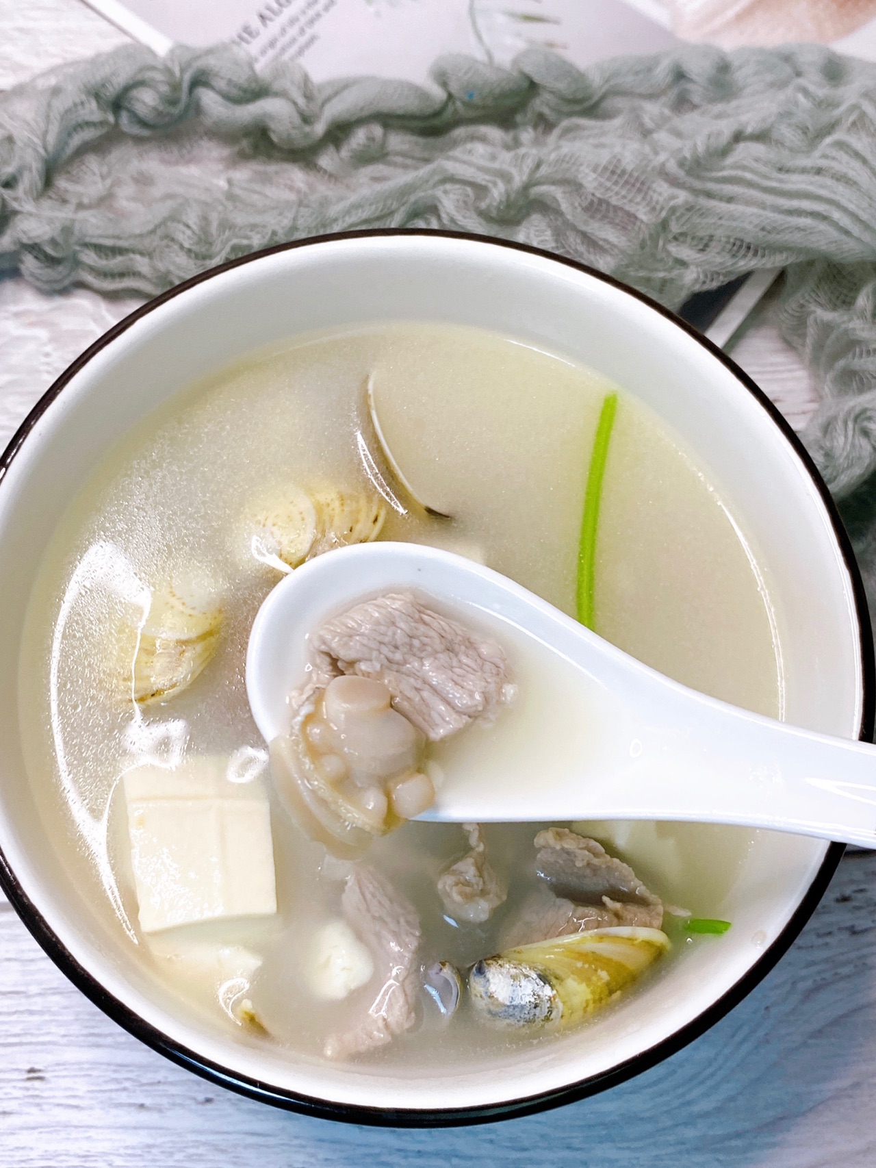 营养海鲜汤