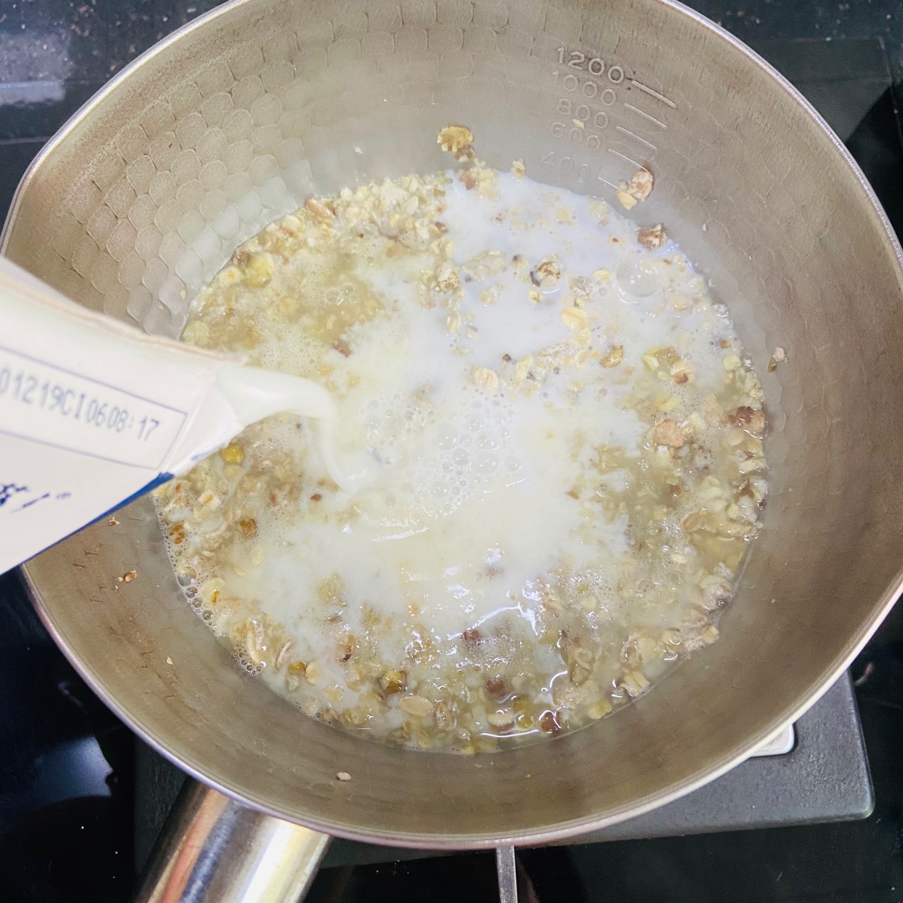 营养美味❗️老少皆宜‼️牛奶燕麦粥