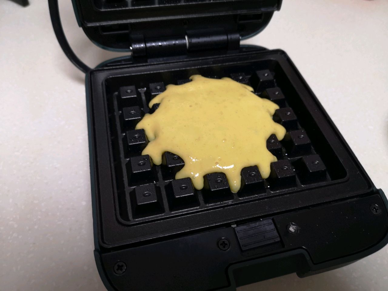 鹰嘴豆华夫饼