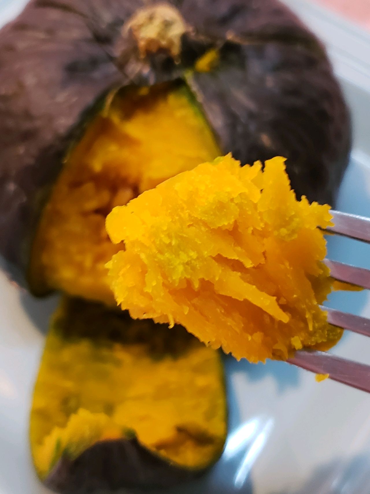 用微波炉烤香甜软糯贝贝南瓜
