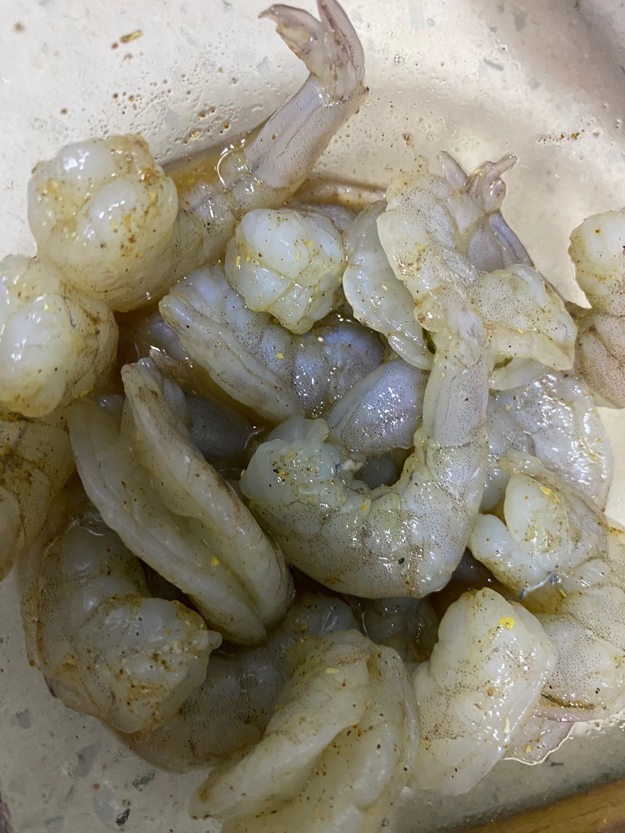 油菜扒虾仁