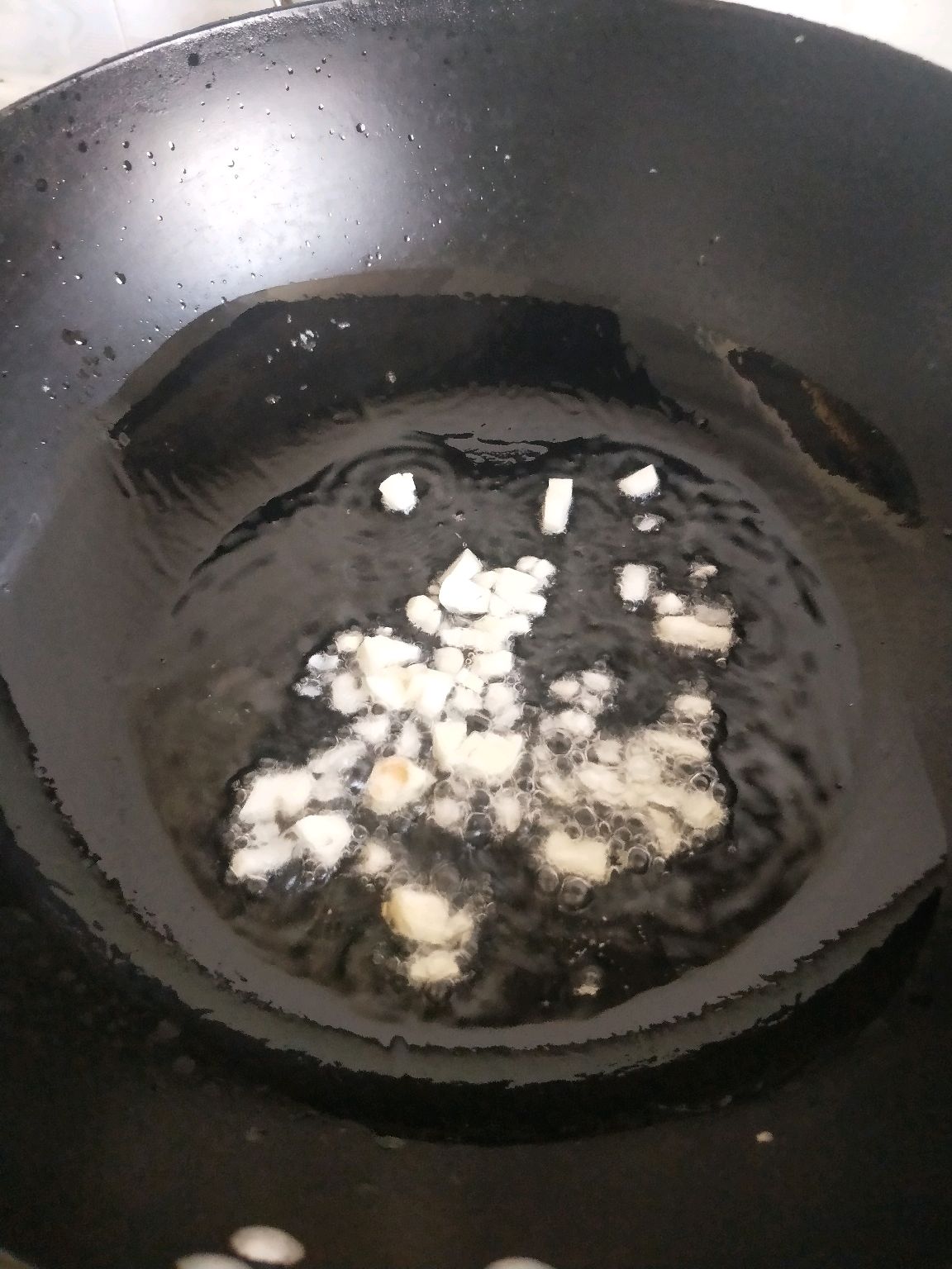 油菜炒虾皮