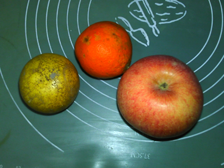 柚橙苹果蜜饮