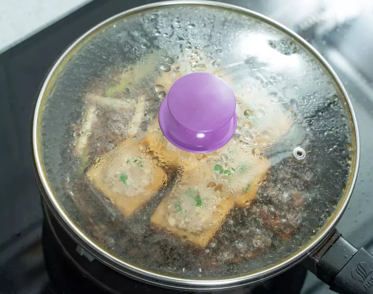 油豆腐包肉