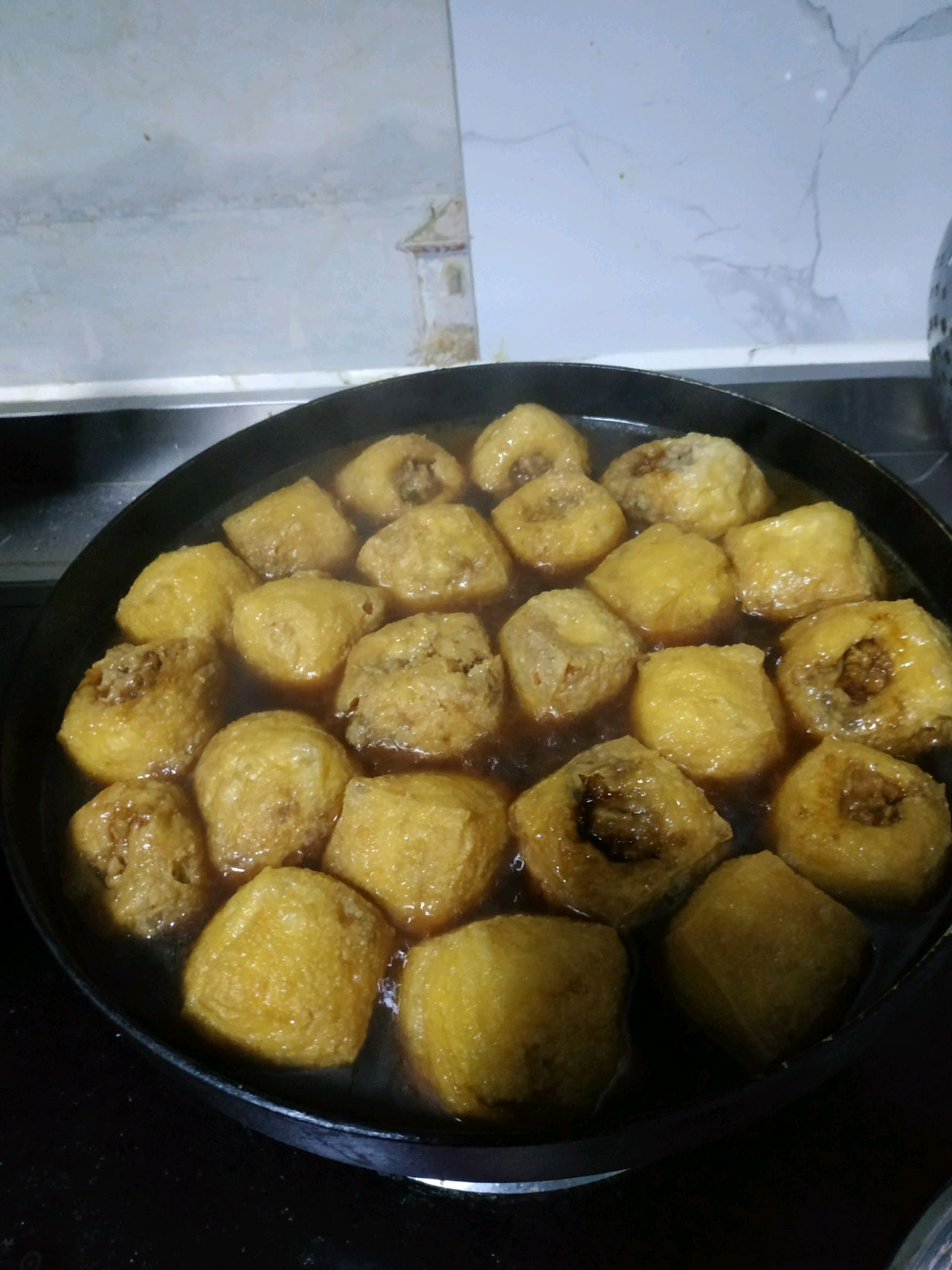 油豆腐塞肉