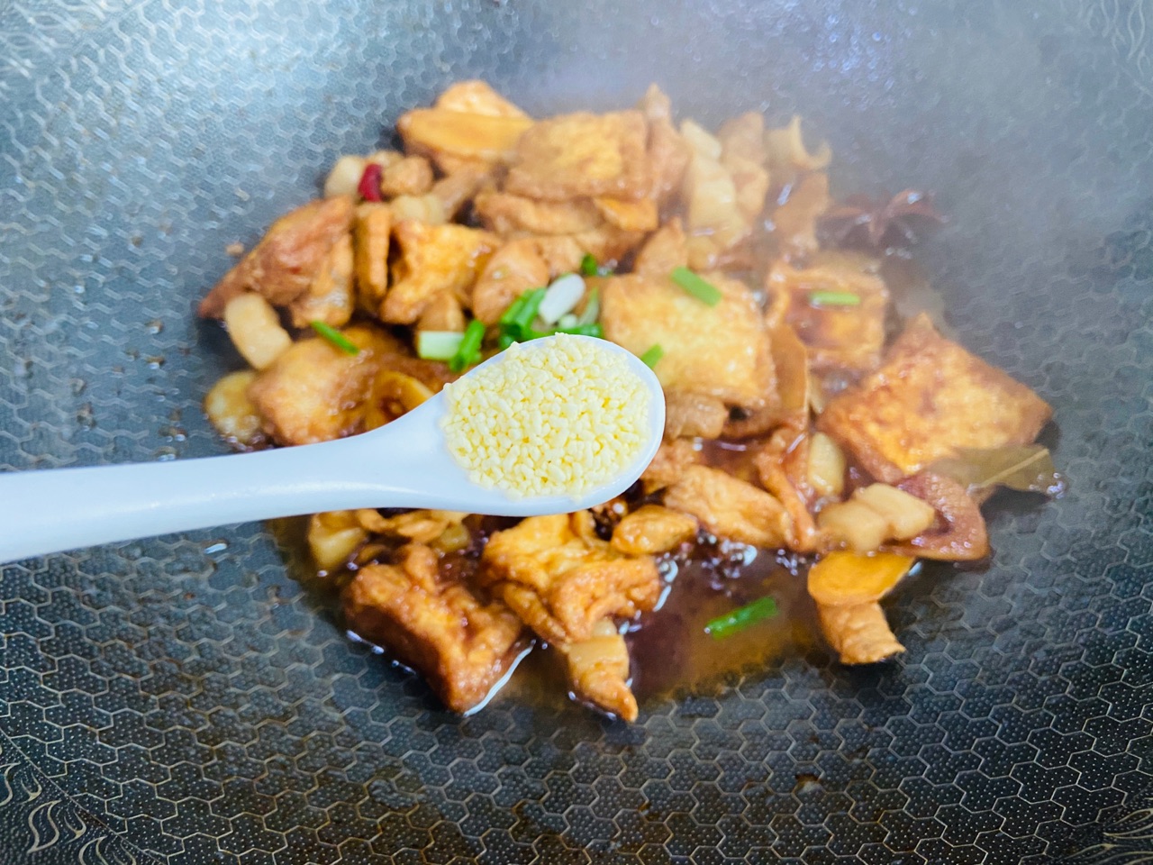 油豆腐烧肉