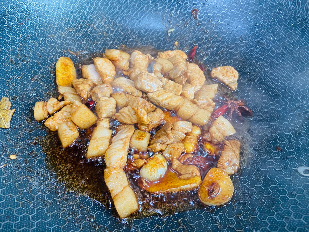 油豆腐烧肉