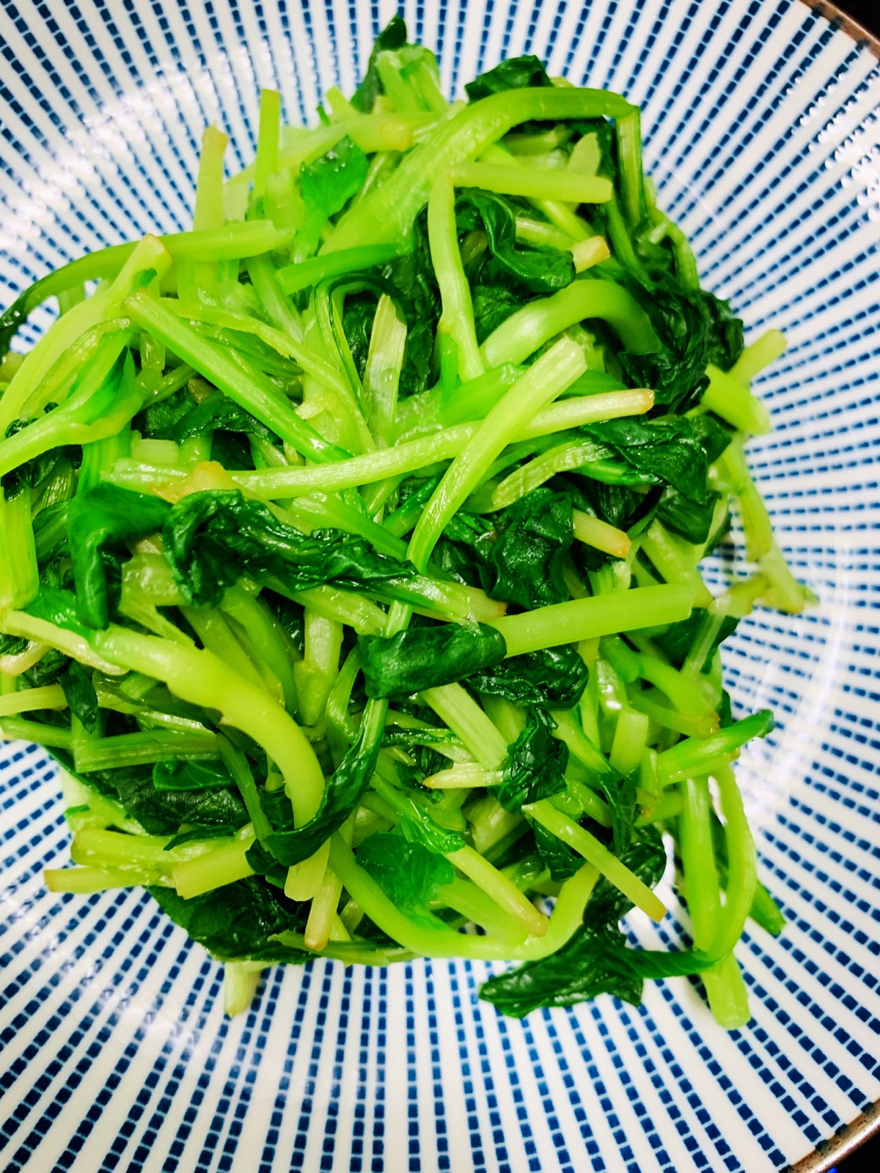油淋鸡毛菜