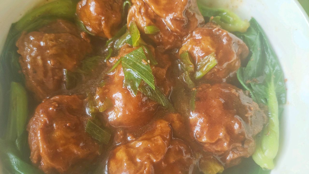 油面筋大肉丸