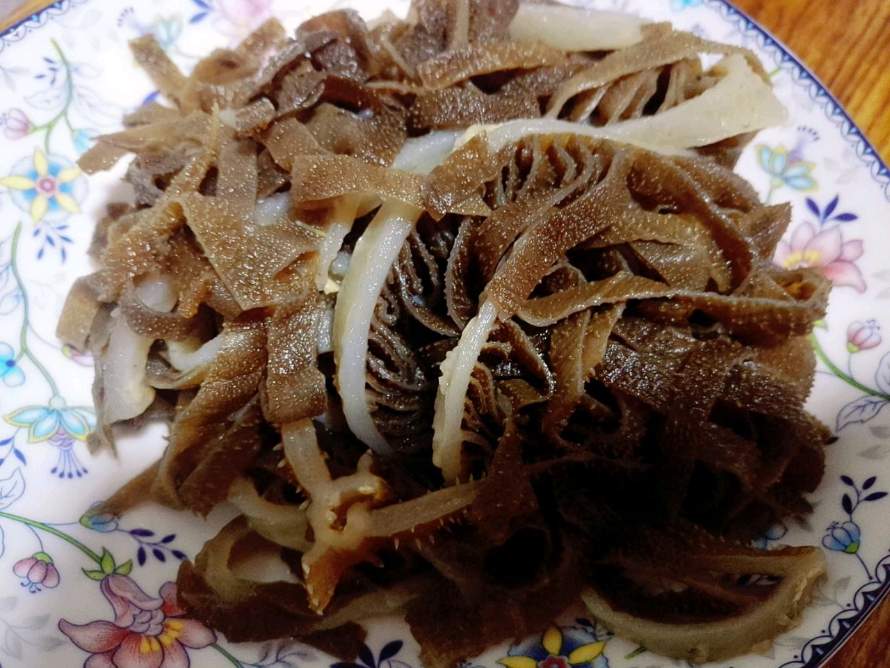 油泼牛百叶