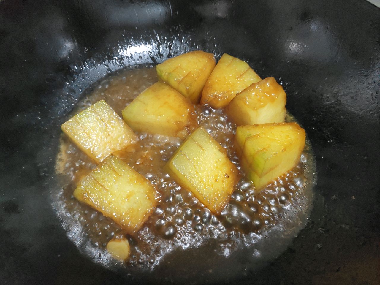 有肉味的蚝油魔方冬瓜