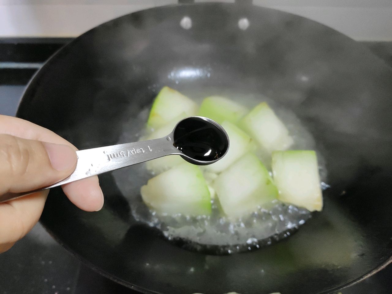 有肉味的蚝油魔方冬瓜