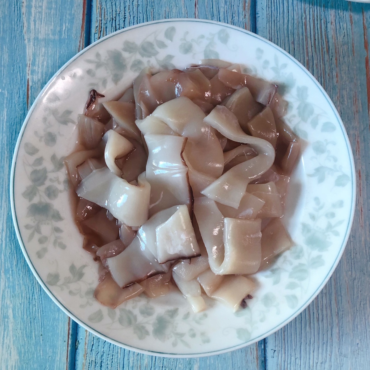 鱿鱼炒年糕