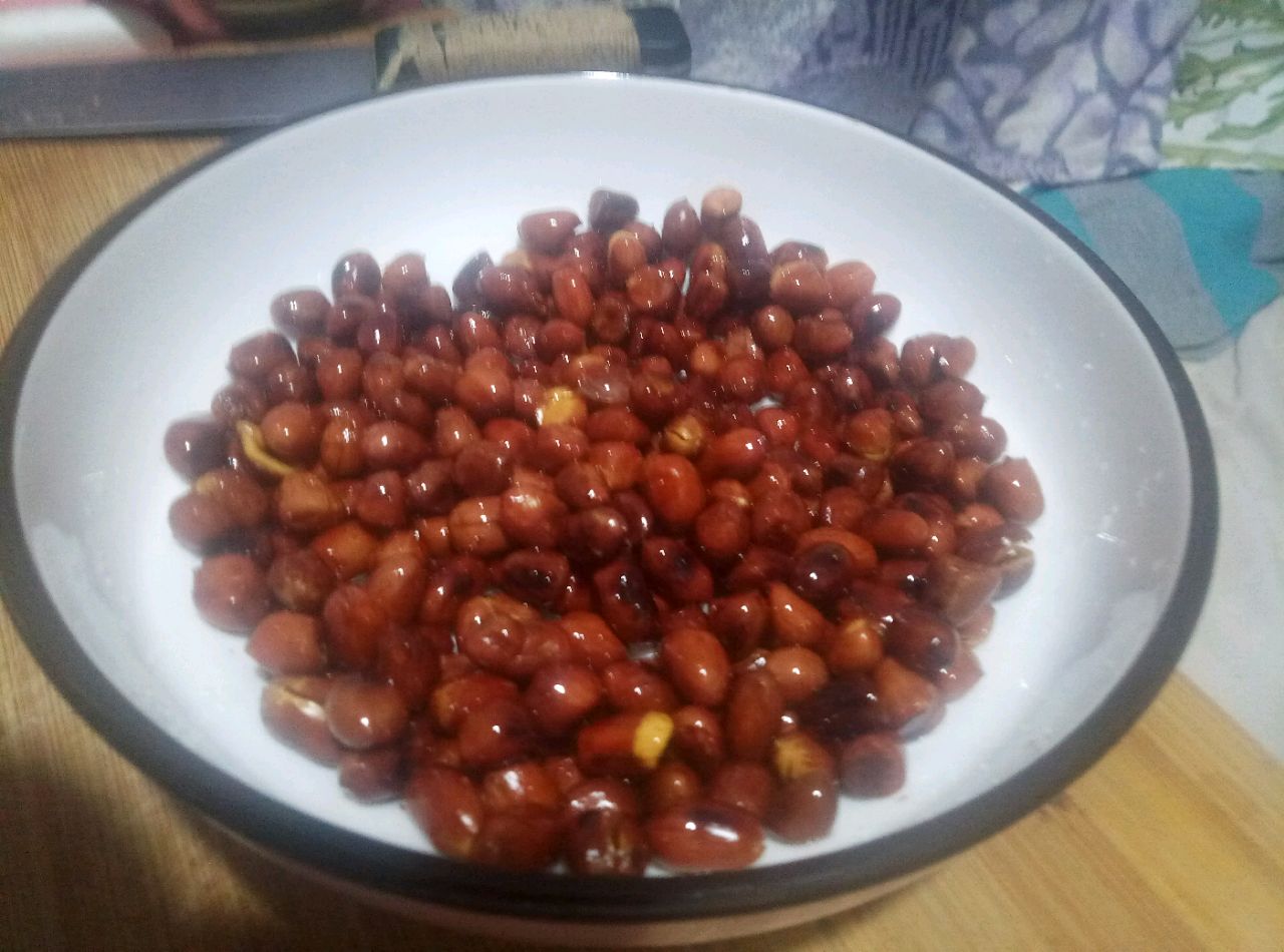 油炸花生米