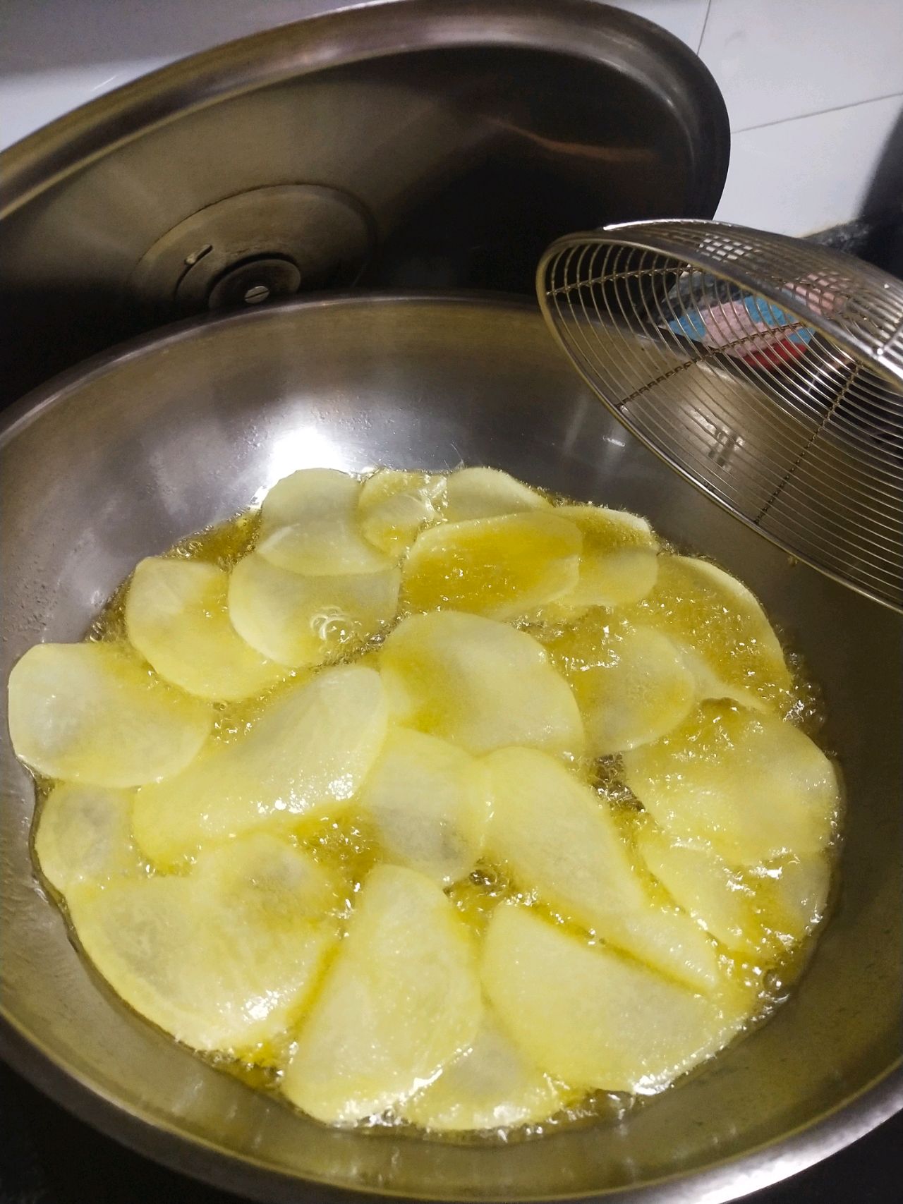 油炸土豆片