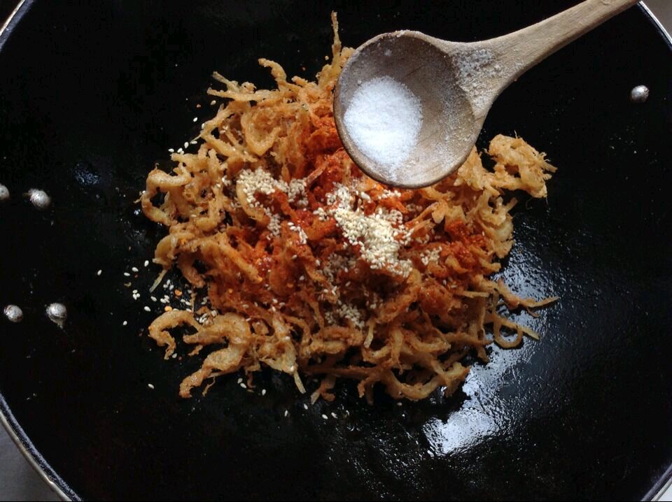 油炸香酥银鱼