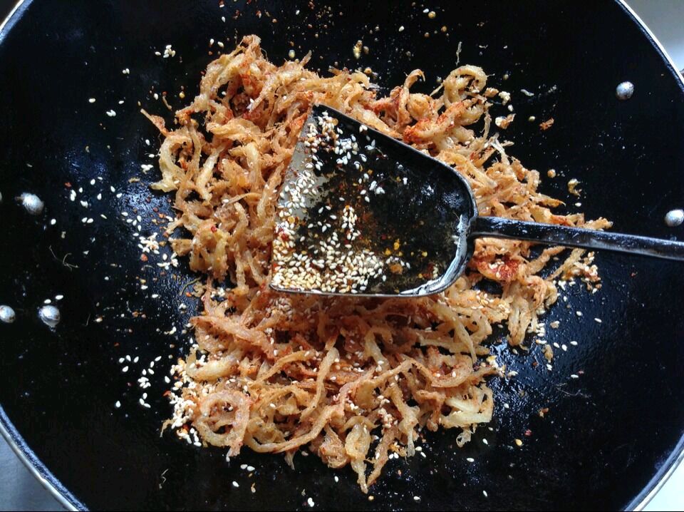 油炸香酥银鱼