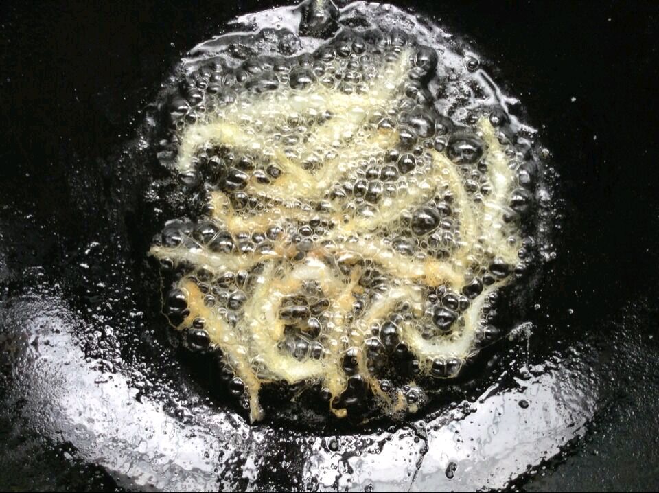 油炸香酥银鱼