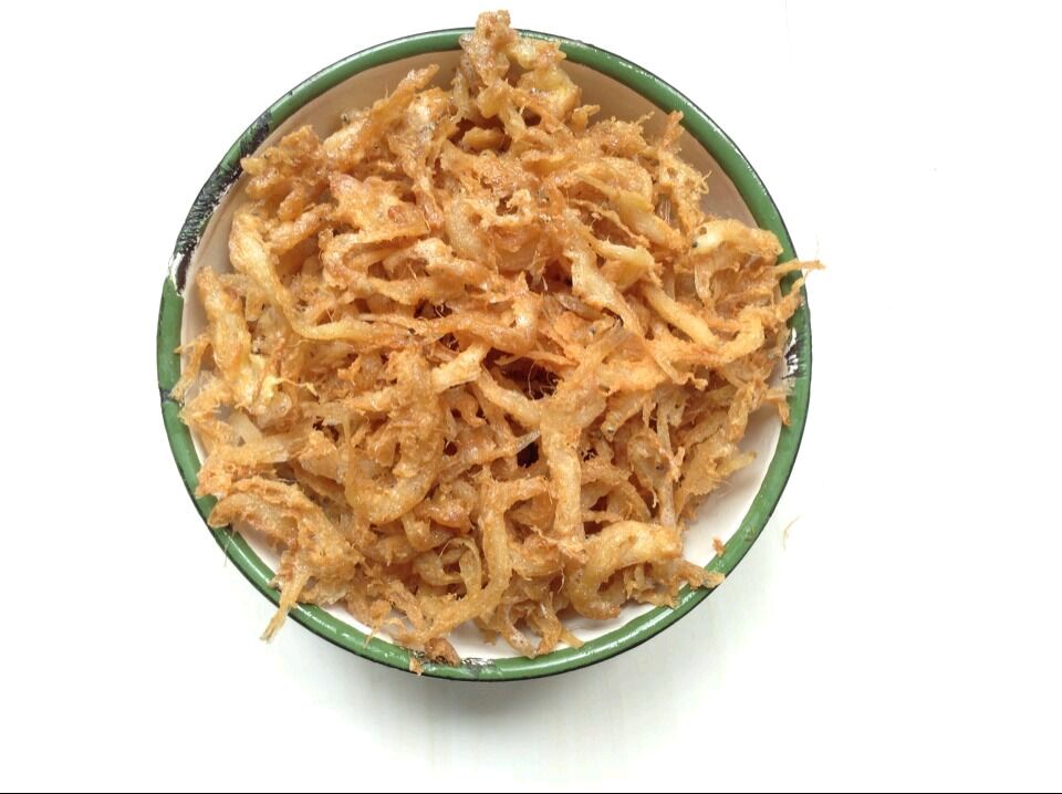 油炸香酥银鱼