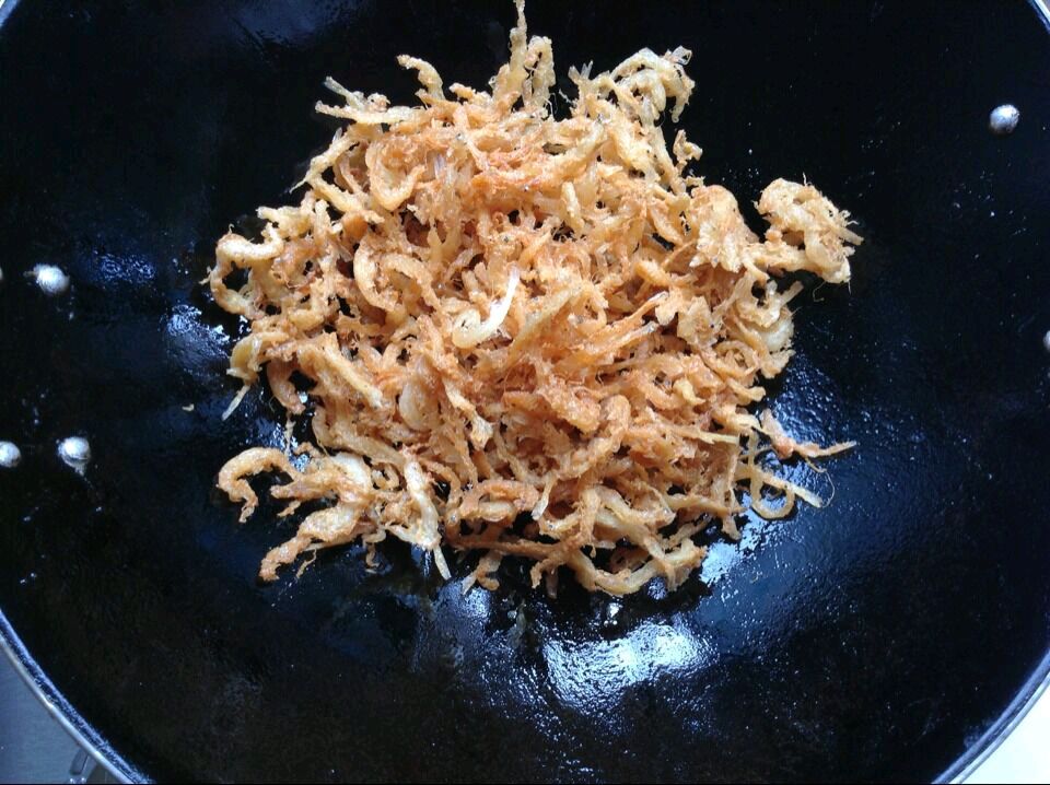 油炸香酥银鱼