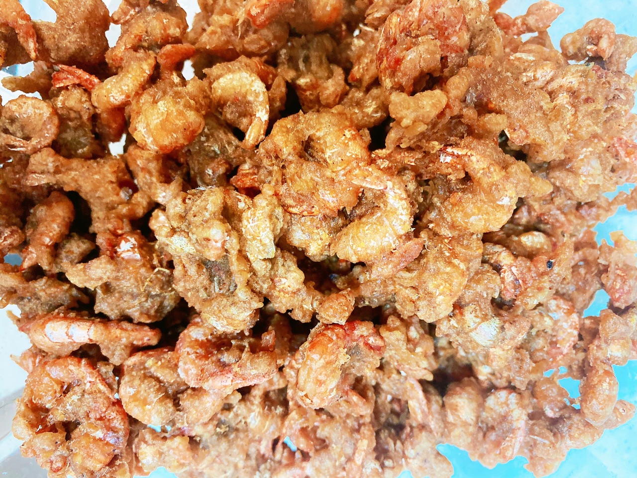 油炸小河虾
