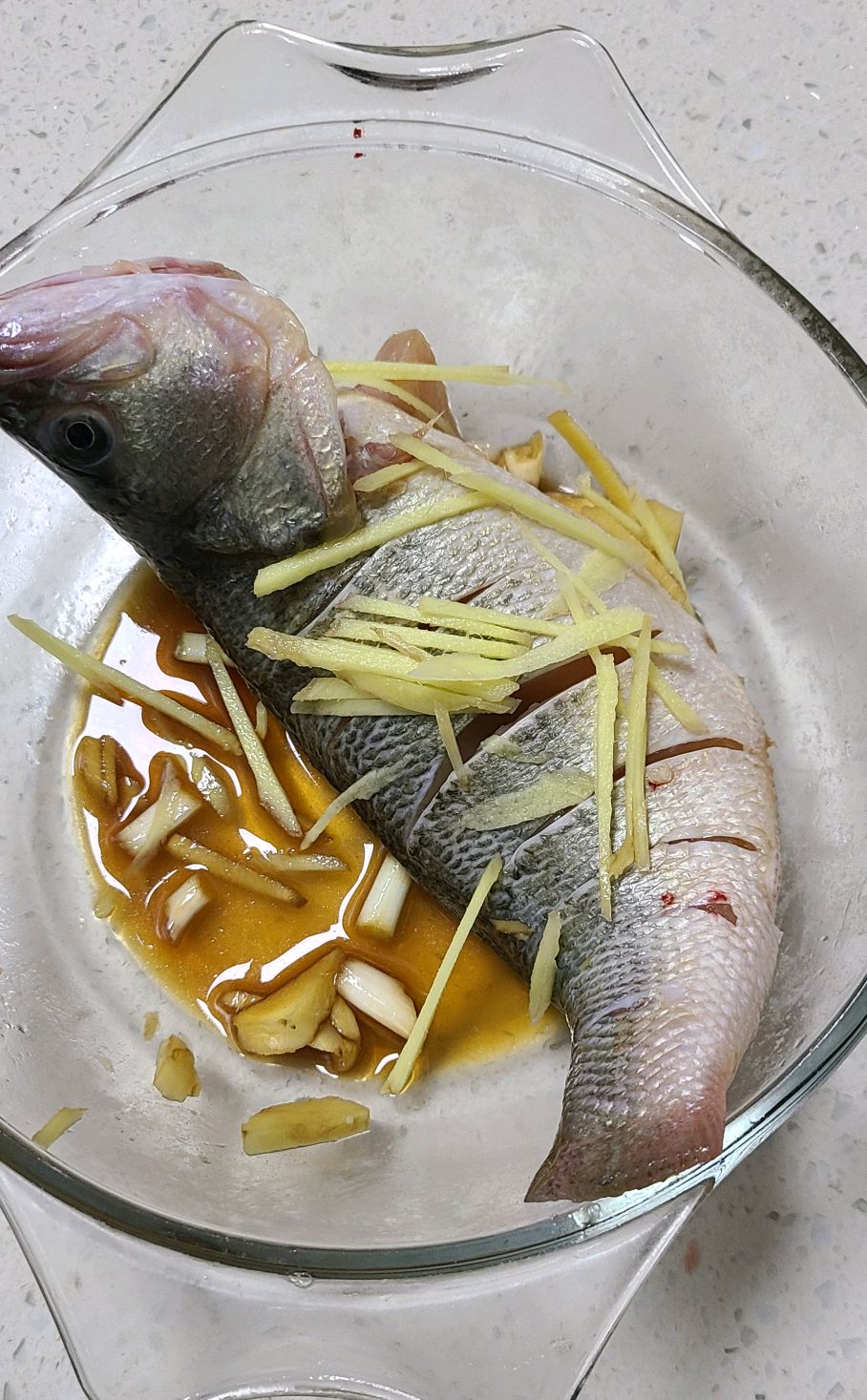 柚子皮(清蒸鲈鱼)