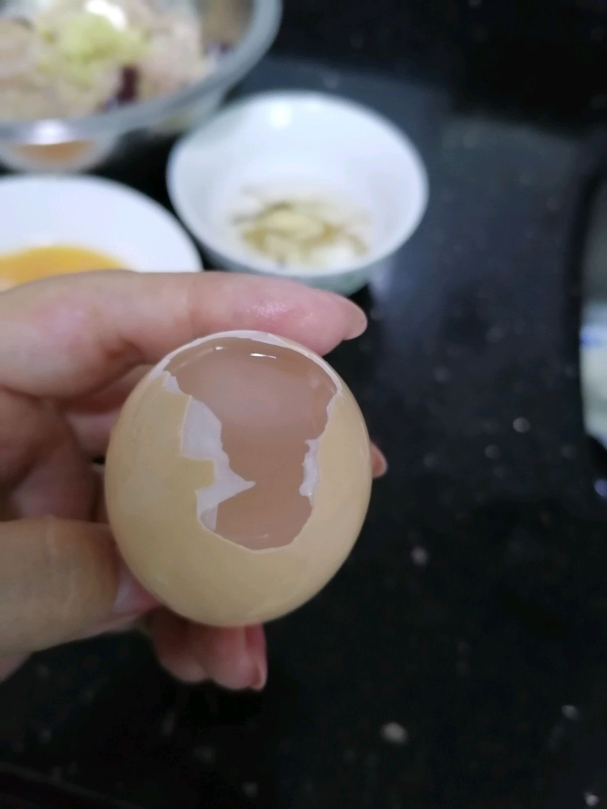 鱼肝鱼肠蒸滑蛋