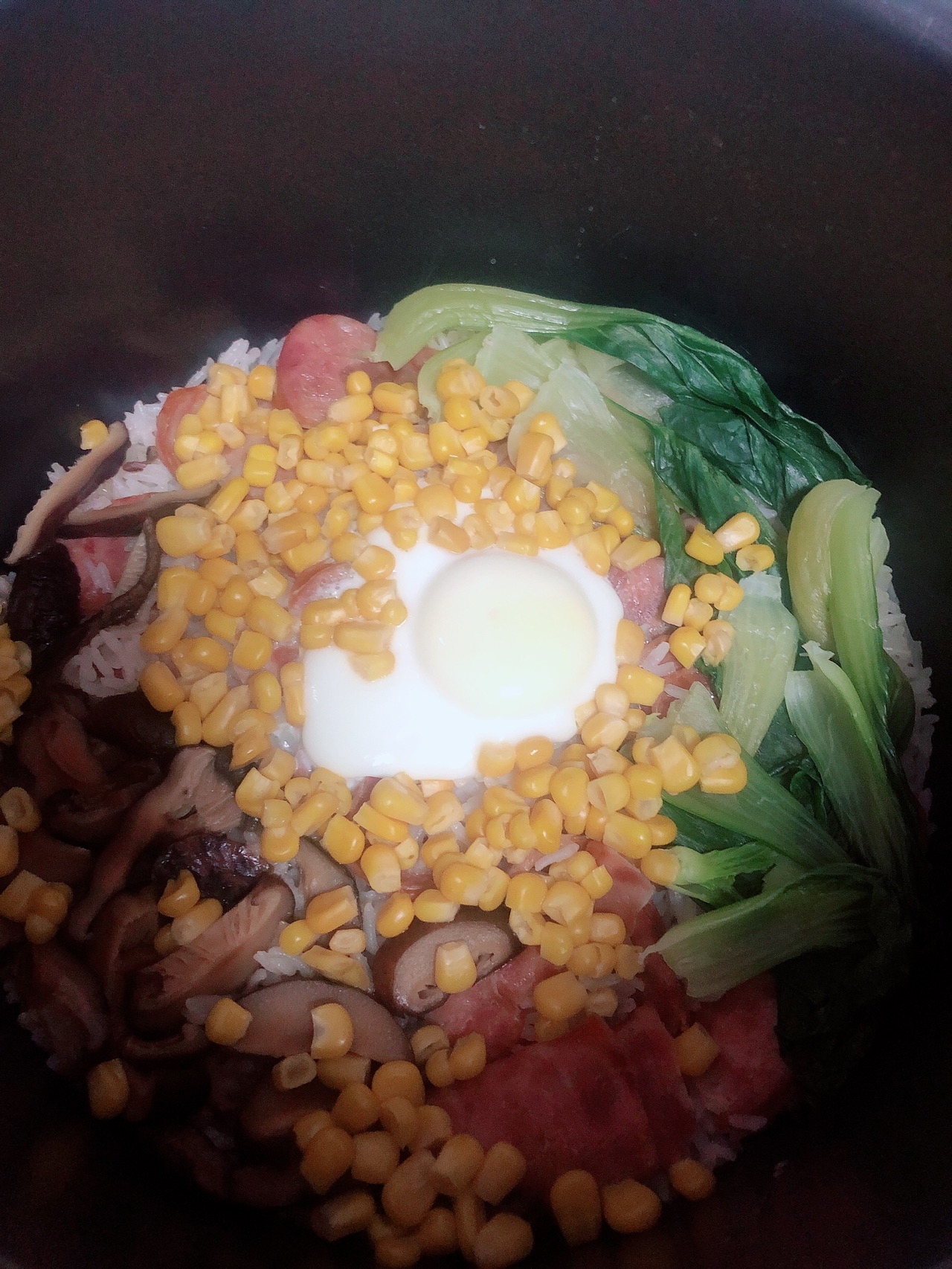 玉米煲仔饭