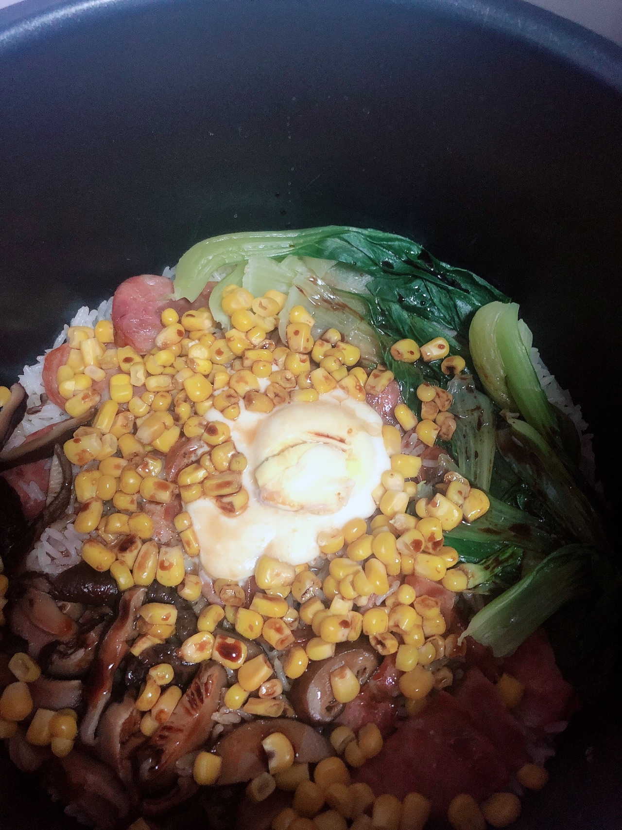 玉米煲仔饭