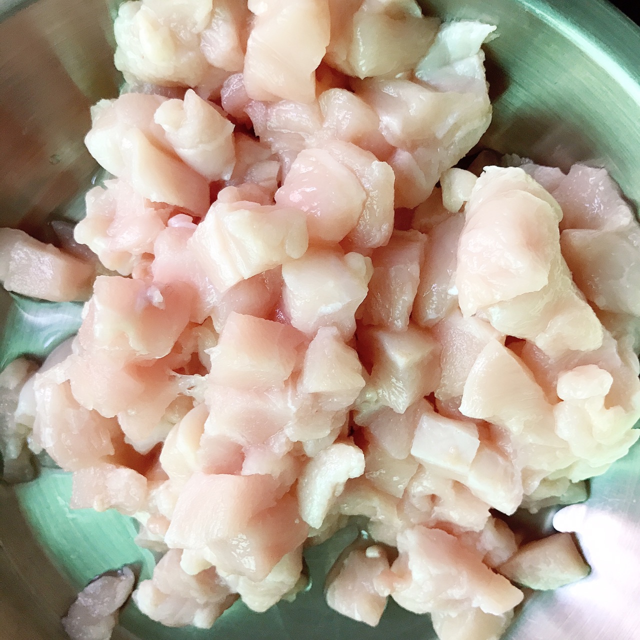 玉米鸡粒