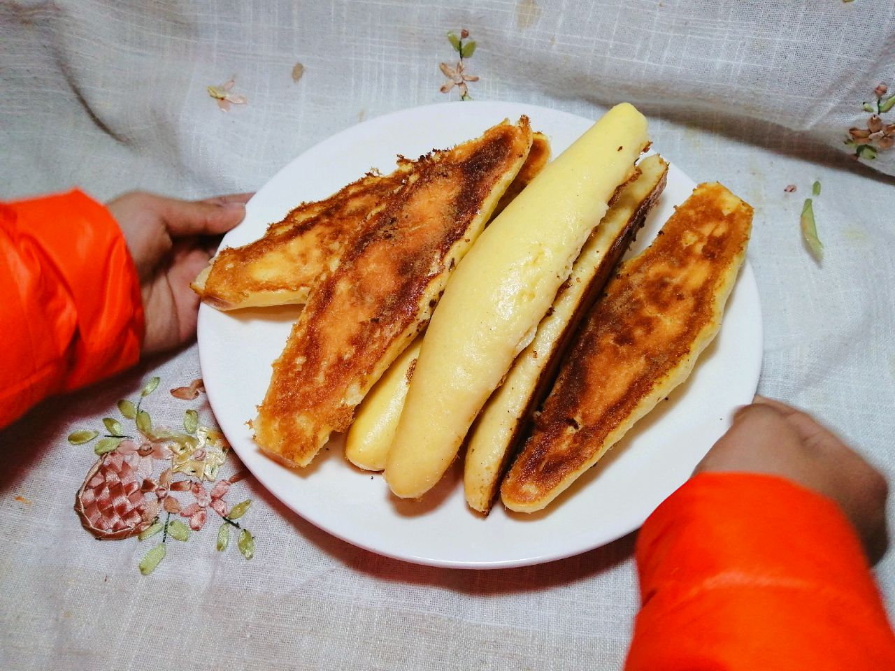 玉米面棒棒馍