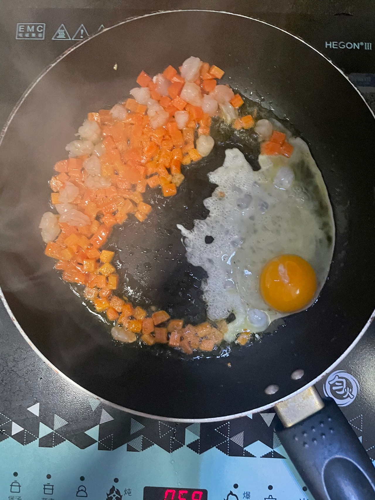 玉米虾仁蛋炒饭