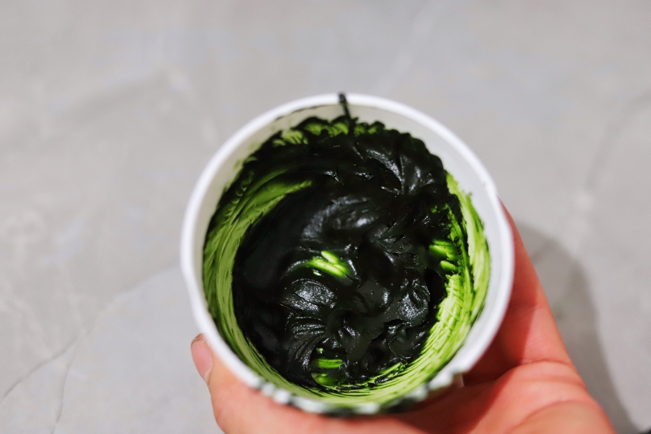 芋泥抹茶蒙布朗圣诞树