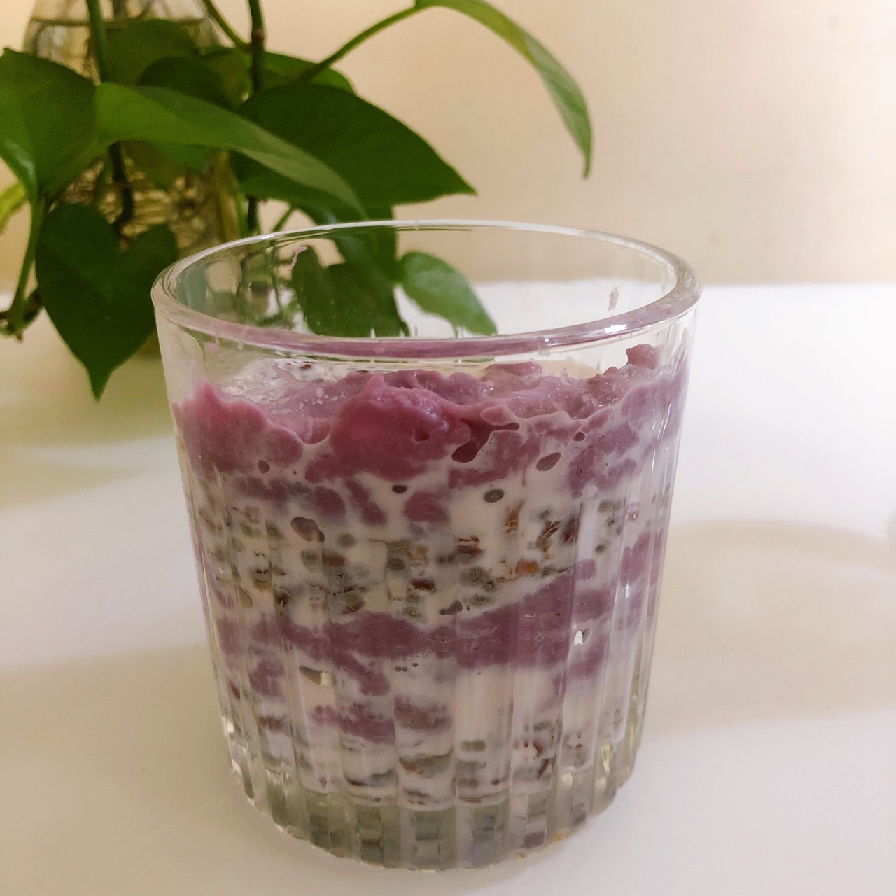 芋泥燕麦杯