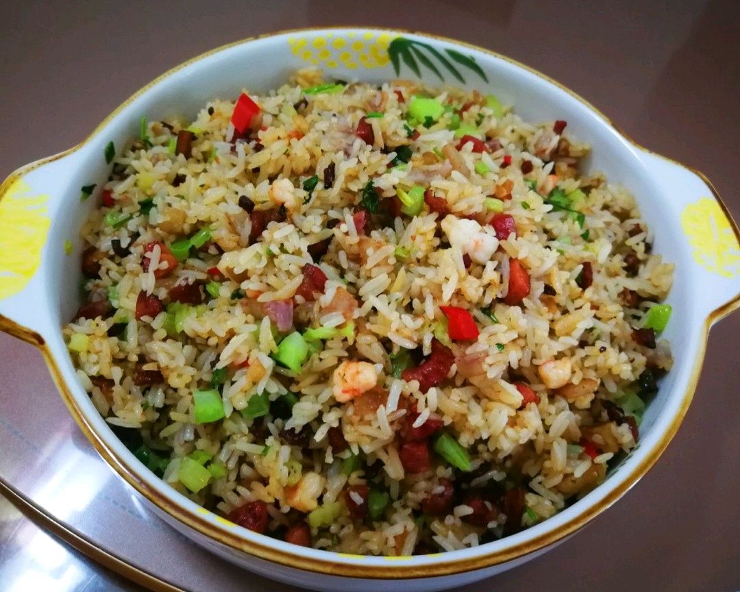 芋头炒香饭