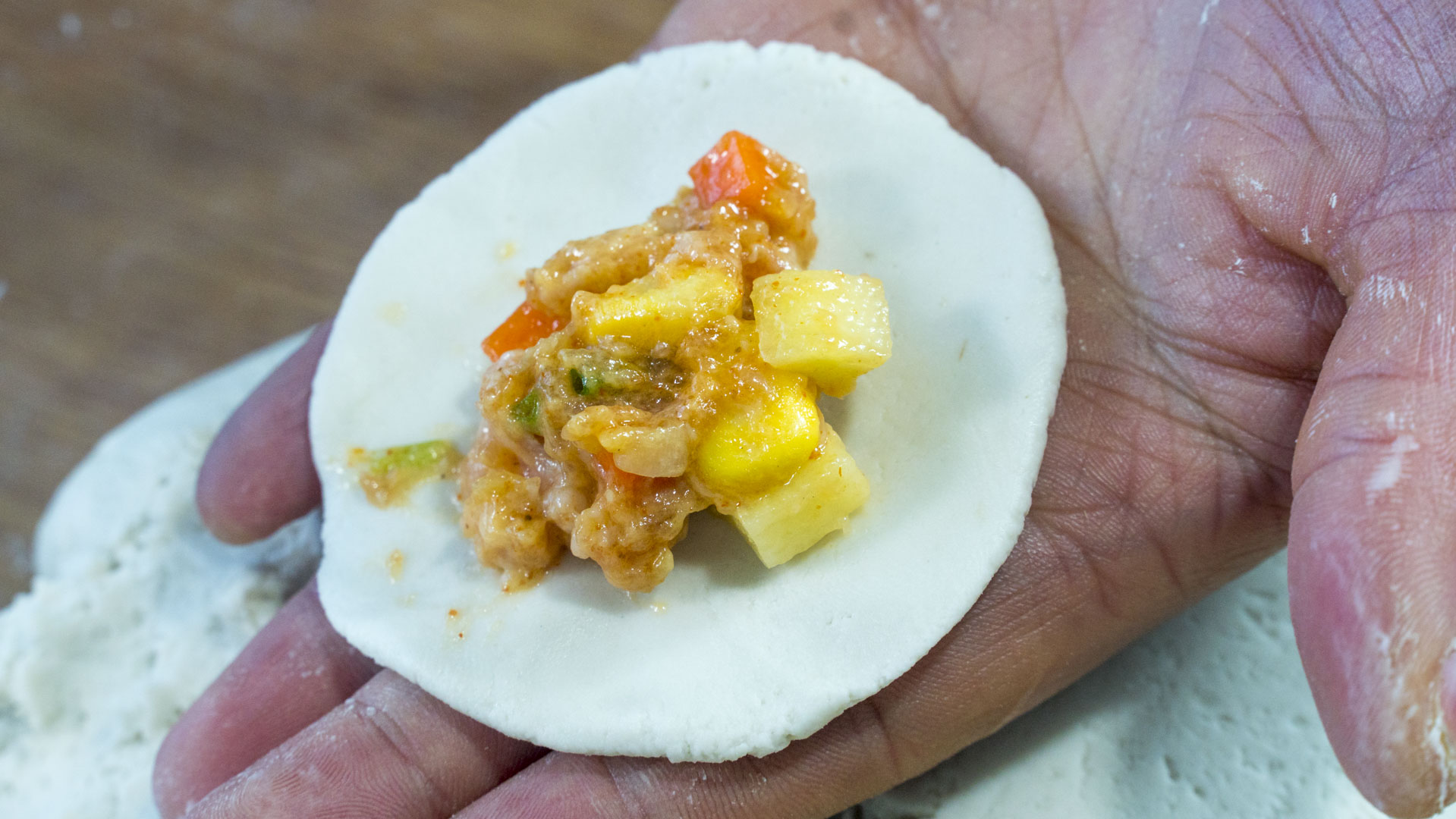 芋头饺子