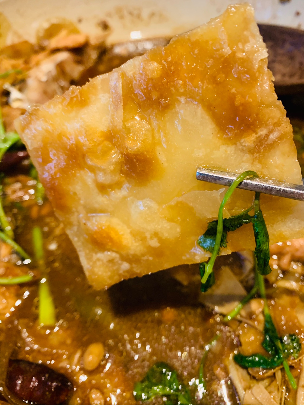 鱼头泡饼的饼