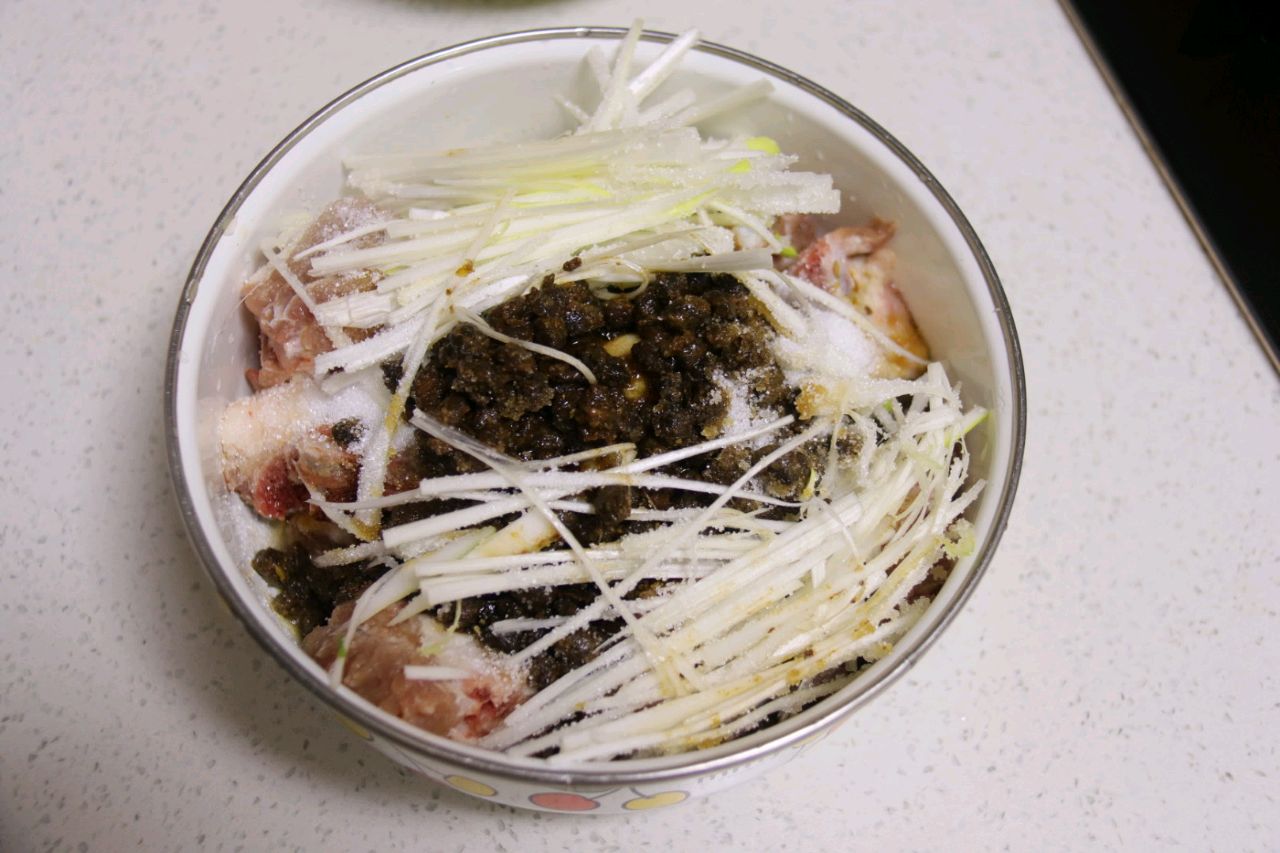 芋头蒸豆豉排骨