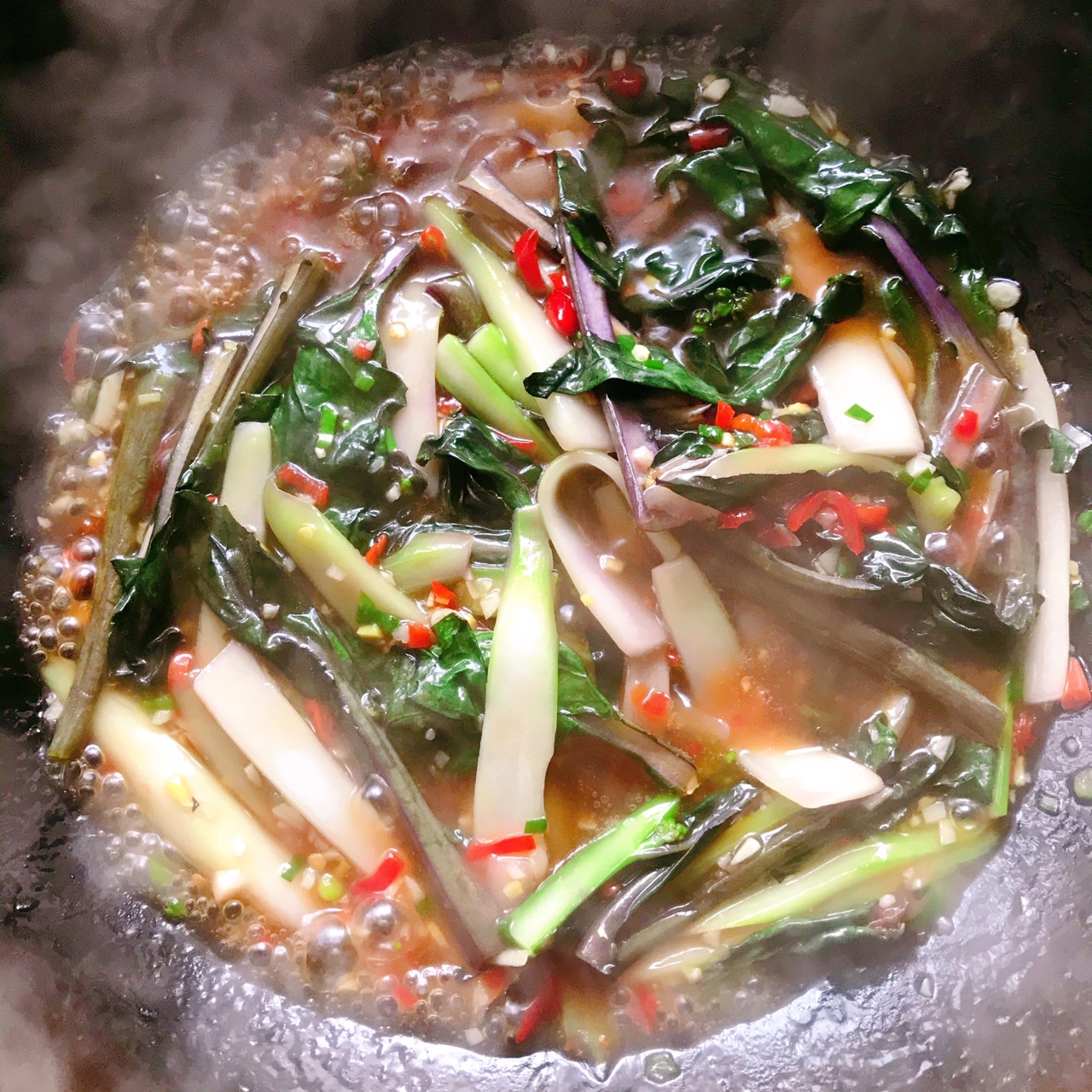 鱼香红油菜