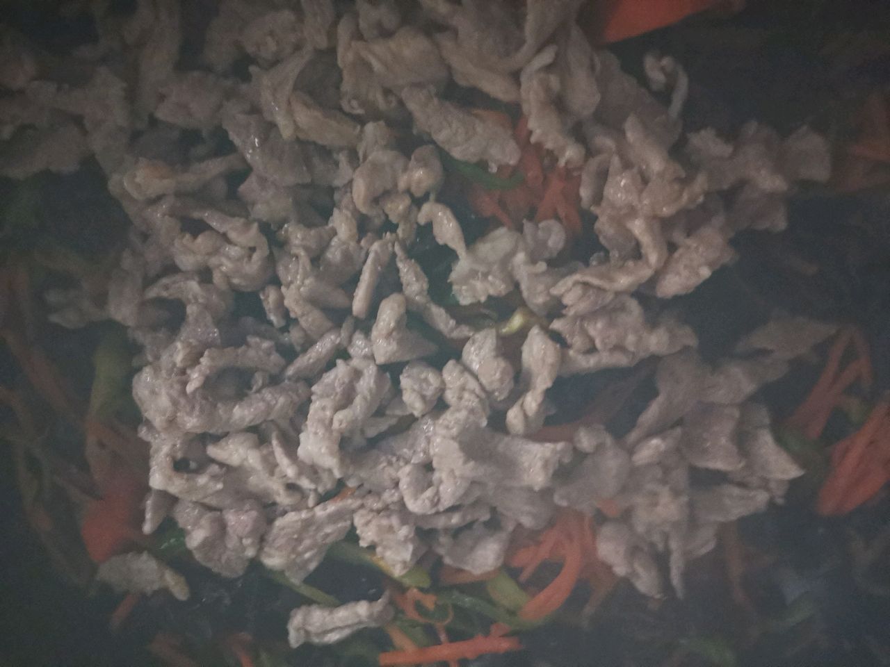鱼香肉丝（窝窝头）