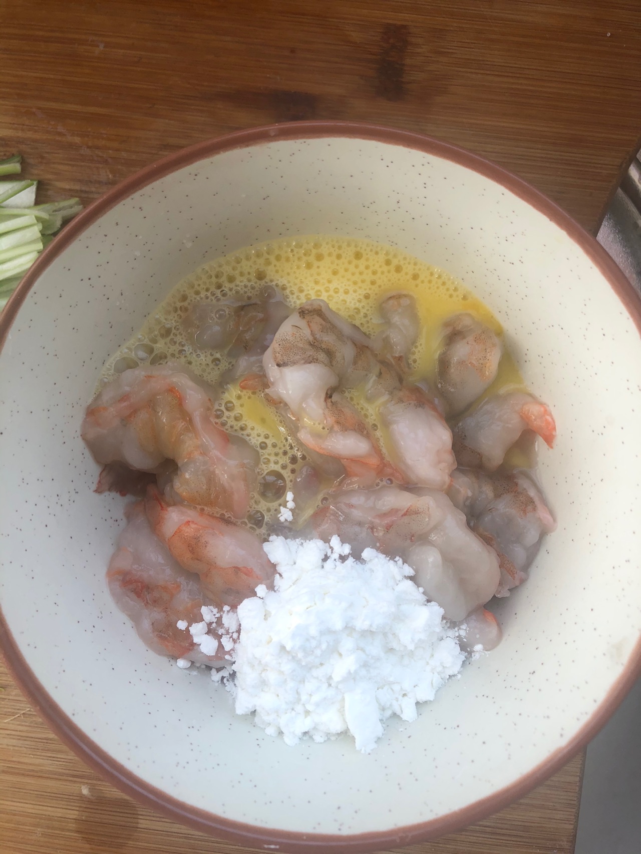 鱼香虾球扒油菜