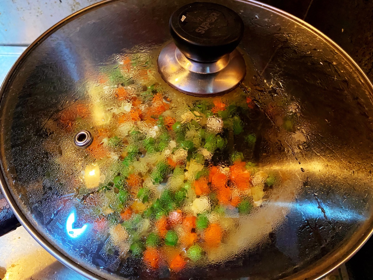 【原创】蚝油豌豆焖鲜蔬