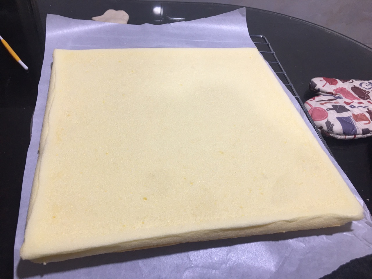 原味蛋糕卷，卷不裂！不掉皮！
